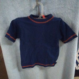 Pre-Owned Boyz size 2t blue short sleeve shirt